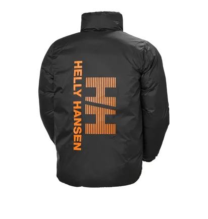 Куртка мужская Helly Hansen Reversible Down Jacket Black/Orange 53890-325