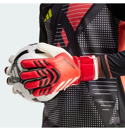Перчатки вратарские унисекс Adidas Predator Gl Mts F Red JH3801