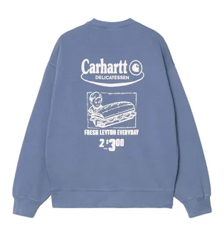 Свитшот мужской Carhartt WIP Catalogue Light Blue I034729.2X7XX