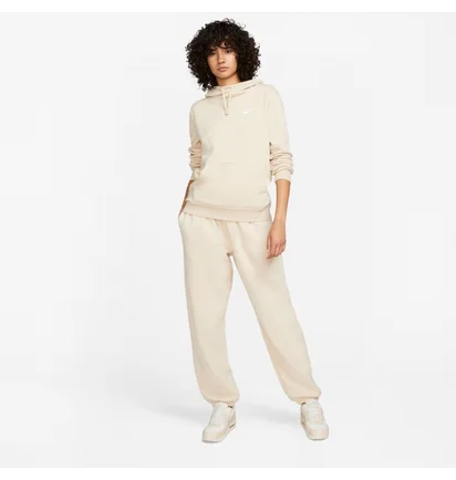 Штани жіночі Nike Sportswear Club Fleece Mid-Rise Oversized Sweatpants Beige DQ5800-126