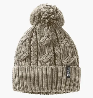 Шапка унисекс Jack Wolfskin Taubenberg Beige 1905092A-0029