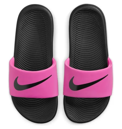 Тапочки детские Nike Kawa Little/Big Kids Slides Pink FJ2250-600