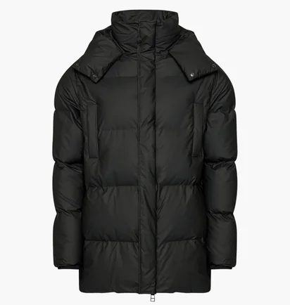 Парка унисекс Rains Jackets Black 1524-BLACK