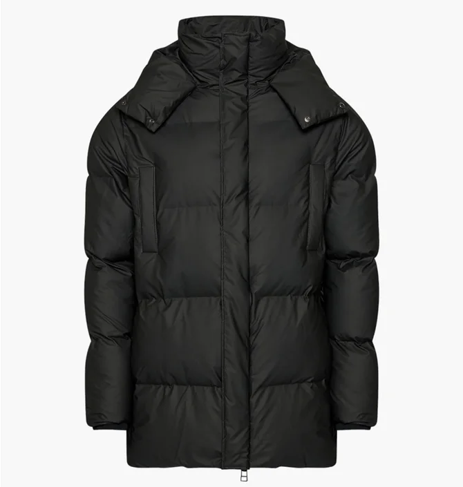 Парка унисекс Rains Jackets Black 1524-BLACK
