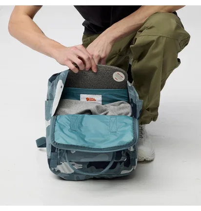 Рюкзак унисекс Fjallraven Kanken Graphics Turquoise/Multi 23200356.577-986