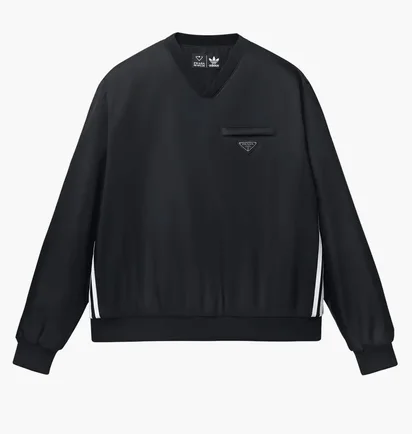 Свитшот мужской Adidas Prada X Re-Nylon Sweater Black HN3986