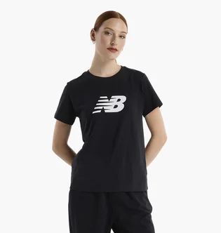 Футболка женская New Balance Sport Jersey Logo Black WT43582BK