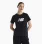 Футболка женская New Balance Sport Jersey Logo Black WT43582BK