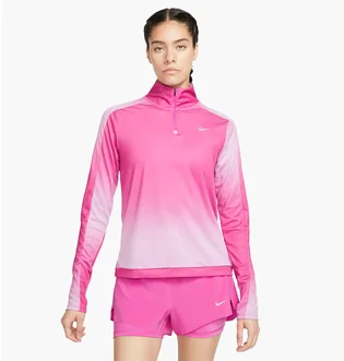 Лонгслив женский Nike Dri-Fit Swoosh Pink DX0956-623