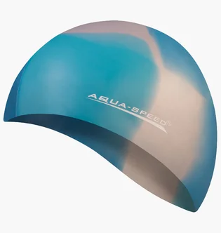 Шапочка для плавания Aqua speed Bunt 4990 Light Blue/Grey 113-97
