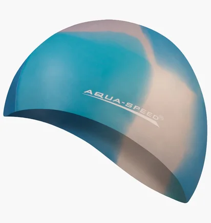 Шапочка для плавання Aqua speed Bunt 4990 Light Blue/Grey 113-97