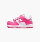 Кросівки дитячі Nike Dunk Low (Td) White/Pink FB9107-102