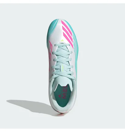 Бутсы детские Adidas F50 Messi League Fg/Mg Turquoise/White JQ0942