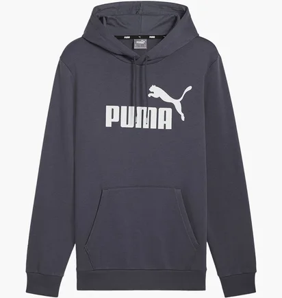 Худи мужское Puma Ess Big Logo Hoodie Fl Blue 586687-23