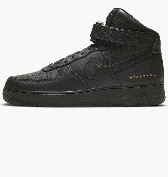 Кросівки чоловічі Nike Air Force 1 High Alyx Black (2020) Black Cq4018-001