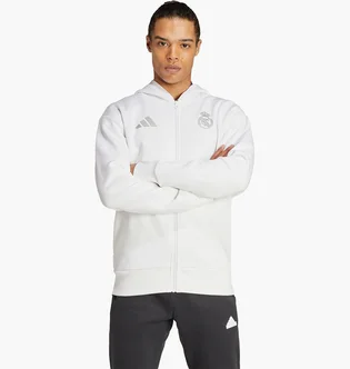 Толстовка мужская Adidas Real Madrid Anthem White IT3805
