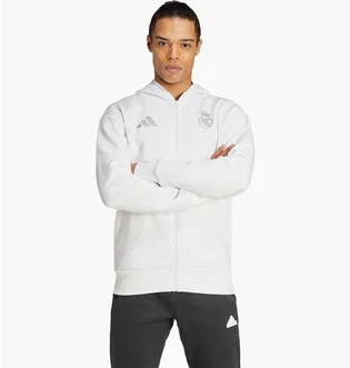 Толстовка мужская Adidas Real Madrid Anthem White IT3805
