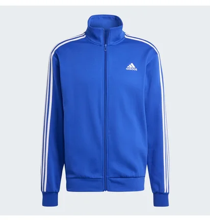 Спортивный костюм мужской Adidas Basic 3-Stripes Fleece Blue/Black IY6665