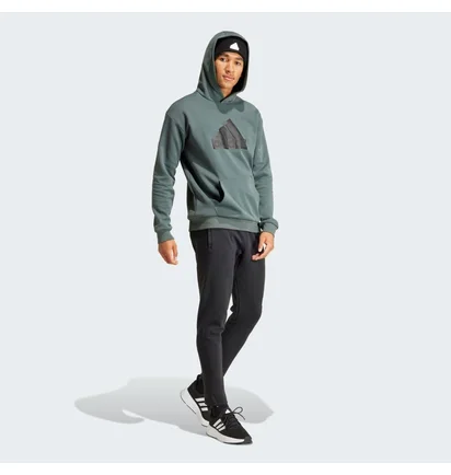 Худи мужское Adidas Future Icons Badge Of Sport Hoodie Green IN3324