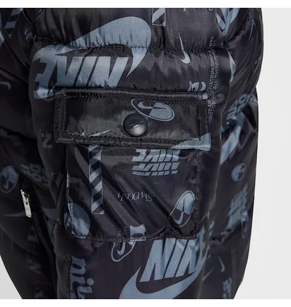 Куртка детская Nike Nkb Dna Logo Puffer Jacket Black 86M123-023