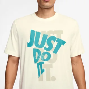Футболка мужская Nike T-Shirt Con Logo Uomo Beige HJ0554-133