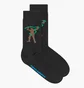 Носки Carne Bollente Milk Snake (1 шт) Black AW23SK0101-BLACK