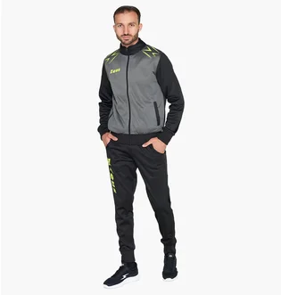 Спортивный костюм мужской Zeus Tuta Easy Black/Grey Z01587