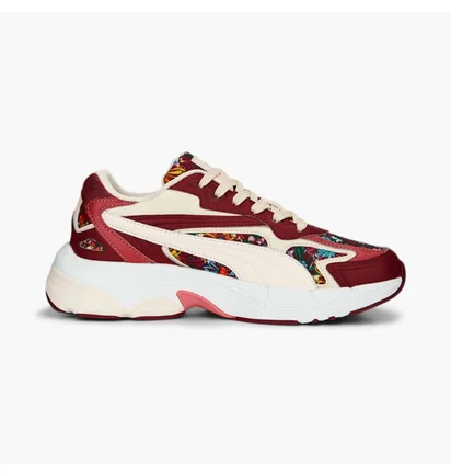 Кроссовки женские Puma  X Liberty Teveris Nitro Beige/Bordo 391568-01