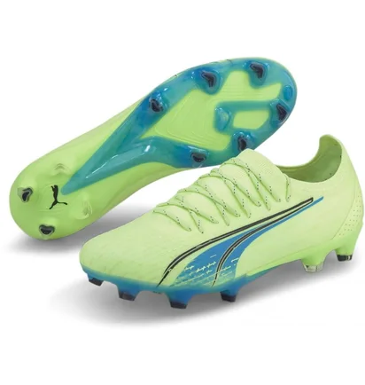 Бутсы мужские Puma Ultra Ultimate Fg/Ag Green 106868-01