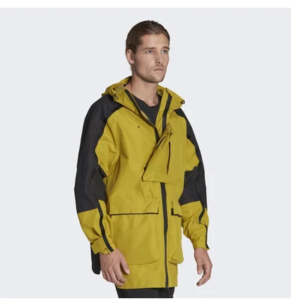 Парка чоловіча Adidas Terrex Xploric Rain.Rdy City Jacket Yellow Hg8574