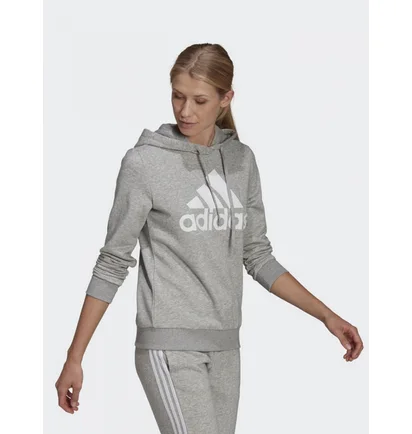 Худи женское Adidas Essentials Relaxed Logo Sportswear Grey HD1799