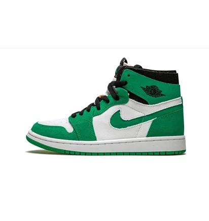 Кроссовки мужские Air Jordan 1 High Zoom Cmft White/Green CT0978-300