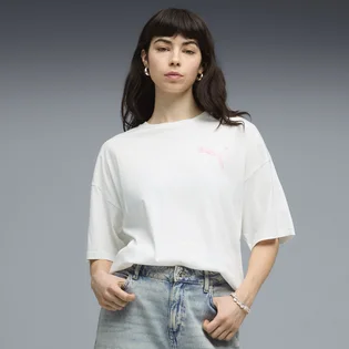 Футболка жіноча Puma Graphics Bubble White 634590-02