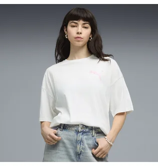 Футболка женская Puma Graphics Bubble White 634590-02