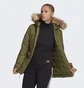 Парка женская Adidas Utilitas Hooded Parka Olive GT1692