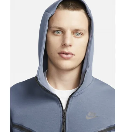 Толстовка мужская Nike Sportswear Tech Fleece Blue Cu4489-491
