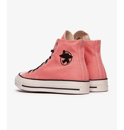Кеды мужские Converse Chuck 70 Hi X Stüssy Pink A02052C