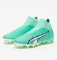 Бутсы мужские Puma Ultra Match+ Laceless/Ag Turquoise 10724303