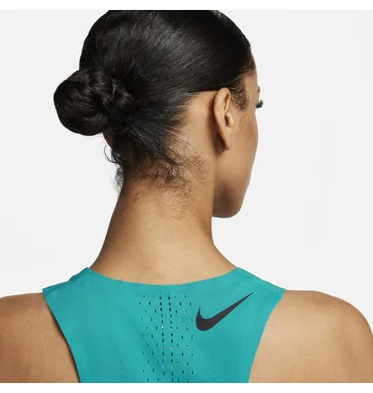 Майка женская Nike Dri-Fit Adv Aeroswift Singlet Green DM7551-443
