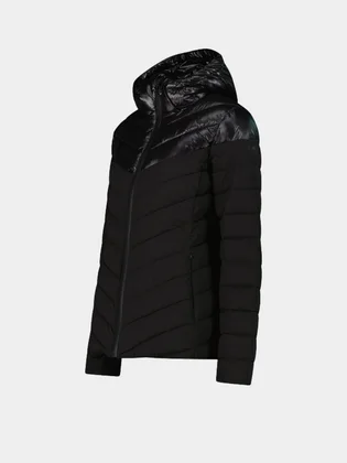Куртка жіноча CMP Snaps Hood Sorona Aura Black 35K3576-U901