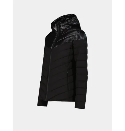 Куртка женская CMP Snaps Hood Sorona Aura Black 35K3576-U901
