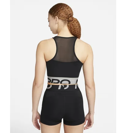 Топ женский Nike W Np Df Grx Crop Top Black Dm7689-010