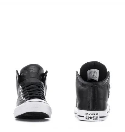 Кеды мужские Converse Chuck Taylor High Street Mid Leather Black 149426C