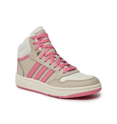 Кроссовки детские Adidas Hoops Mid 3.0 Beige IF7739