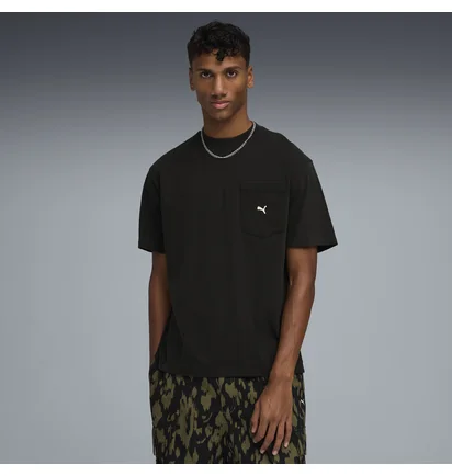 Футболка чоловіча Puma Select Essentials Pocket Black 634729-01