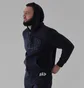 Толстовка чоловіча Gap Logo Zip Hoodie Tapestry Navy 218871561