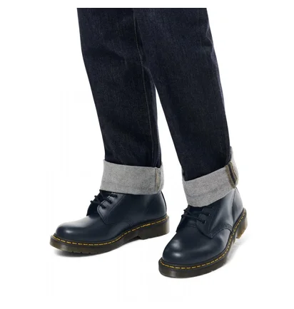 Ботинки женские Dr. Martens 1460 Navy Smooth Blue 11822411