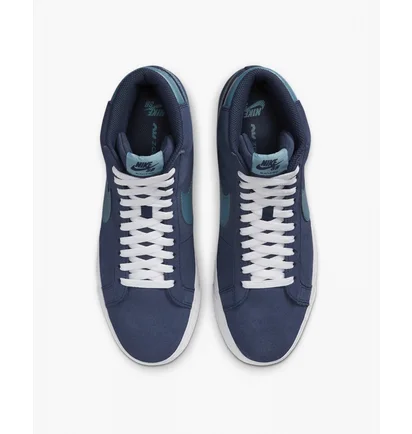 Кеды унисекс Nike Sb Zoom Blazer Mid Blue Fd0731-400