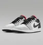 Кроссовки мужские Air jordan 1 Low MenS Shoes Grey/White 553558-045