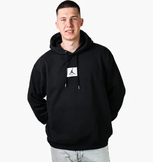 Худи мужское Air Jordan Flight Fleece Pullover Hoodie Black Dq7338-010